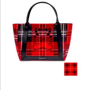 Victoria Secret plaid tote